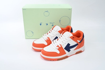 Off White Out Of Office Orange Reps Sneaker OIMA18 9F21LEA00 22045 02