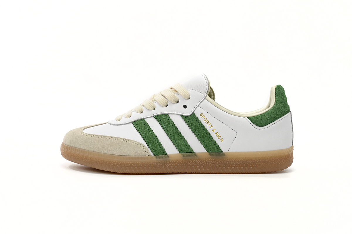 Sporty & Rich x Samba OG 'White Green