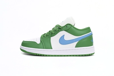 Air Jordan 1 Low Lucky Green Aquatone DC0774-304 01