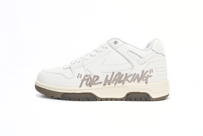 Off White Out Of Beige Gray Reps Sneaker OMIA189 C99LEA00 30117 01