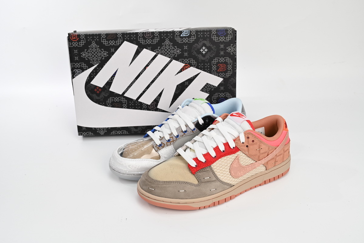 Clot x Nike Dunk Low What The