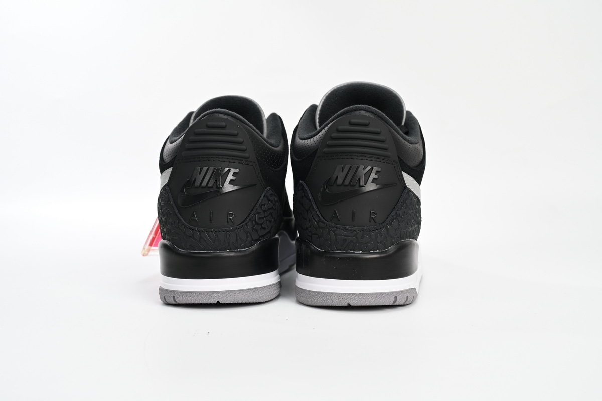 Jordan 3 Retro Tinker Black Cement Gold