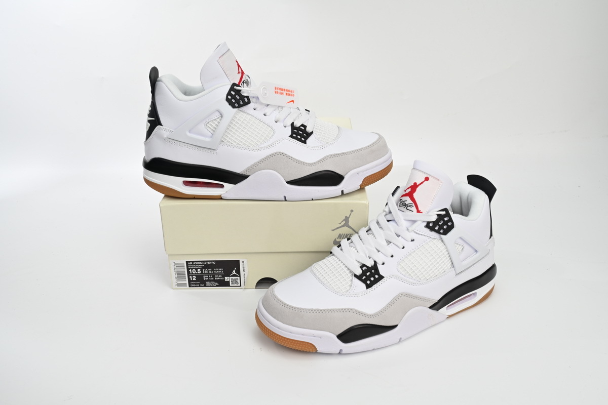 Air Jordan 4 White Black Reps Sneaker DR5415-100