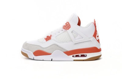 Air Jordan 4 White Orange Reps Sneaker DR5415-108 01