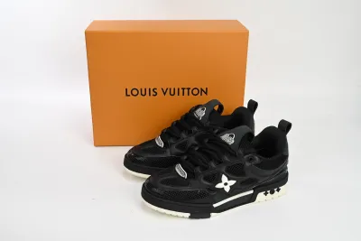 Louis Vuitton Skate Sneaker Black Reps Sneaker 51BCOLRB/ 1AARR1 02