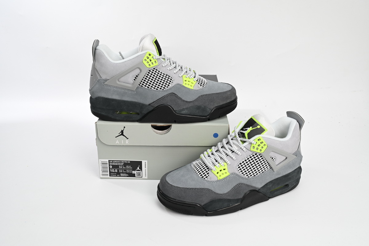 Jordan 4 Neon 95