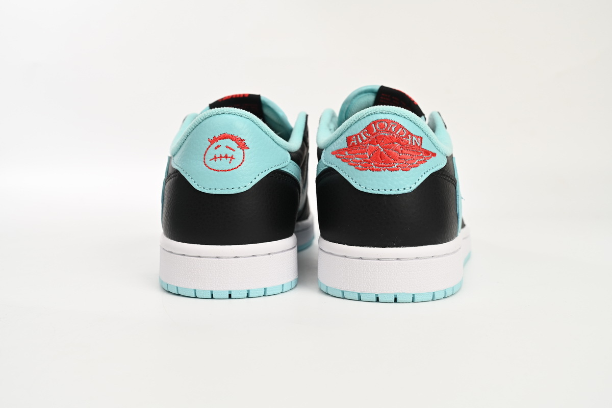 Travis Scott x Air Jordan 1 Low Bang Black Blue