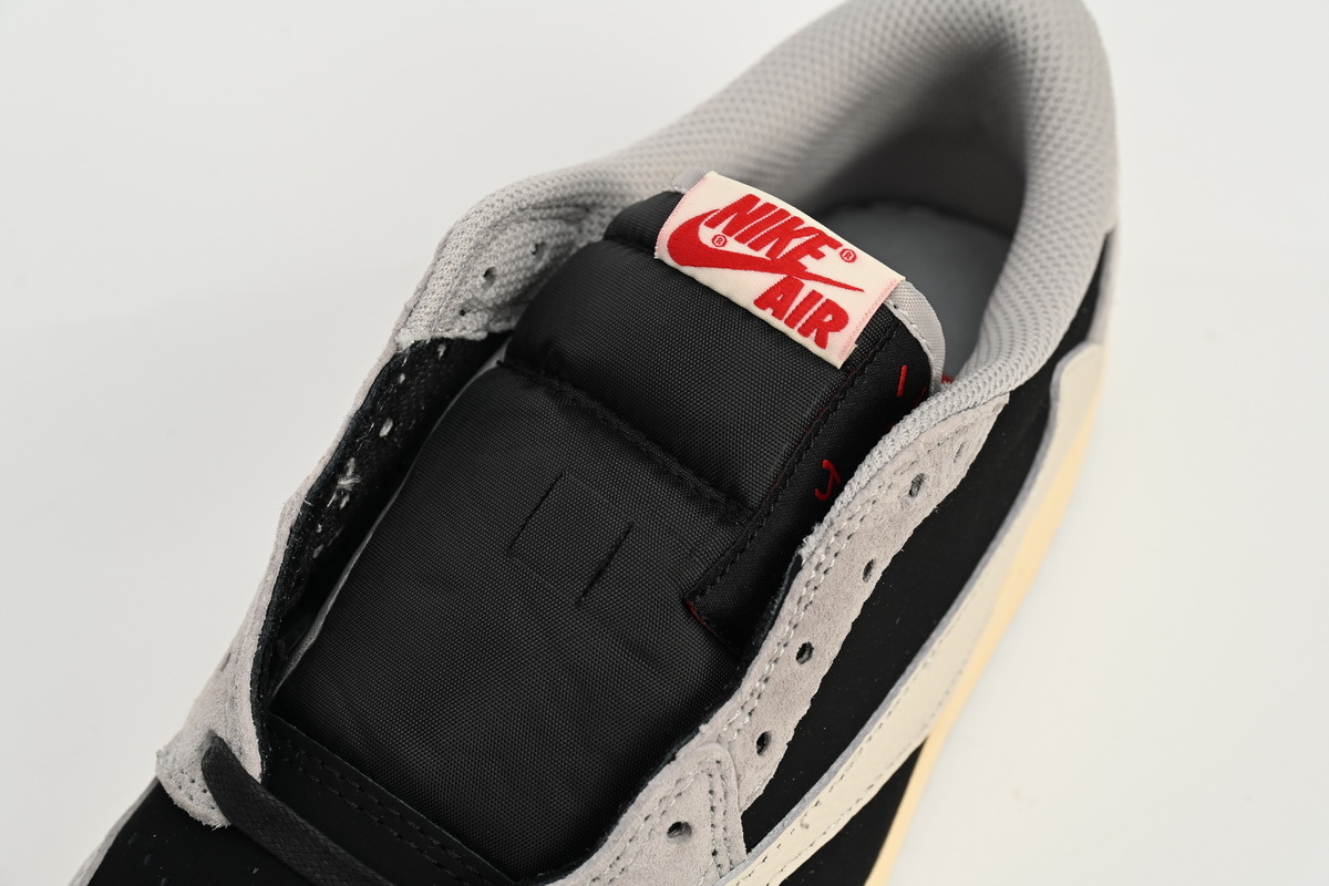 Travis Scott x Air Jordan 1 Low White Grey Low Gang