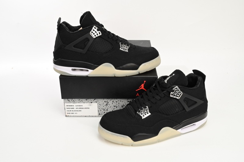 Jordan 4 Eminem Black Chrome