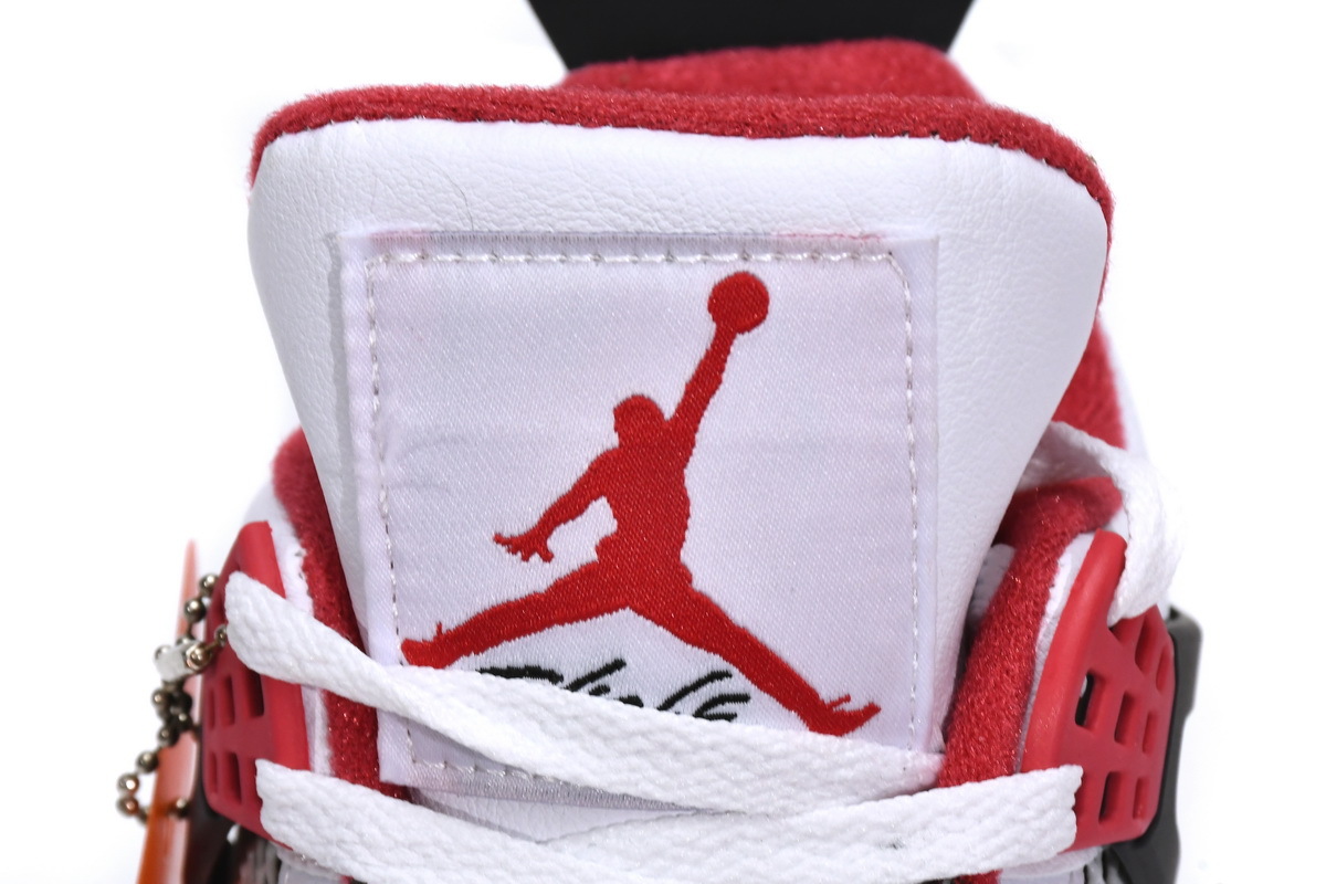 Fire Red 4s Jordan