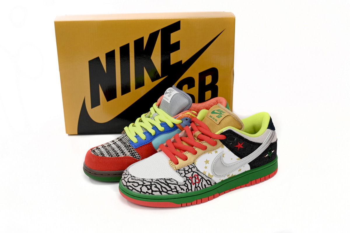 Nike SB Dunk Low What The Dunk Reps Sneaker 318403-141