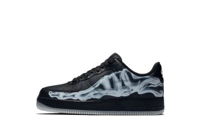 Air Force 1 '07 QS 'Black Skeleton' Reps Sneaker  BQ7541 001 01