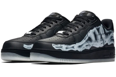 Air Force 1 '07 QS 'Black Skeleton' Reps Sneaker  BQ7541 001 02