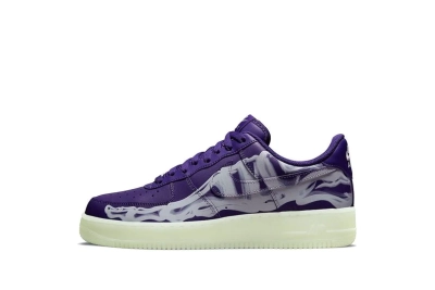 Air Force 1 Skeleton Purple Reps Sneaker  CU8067-500 01