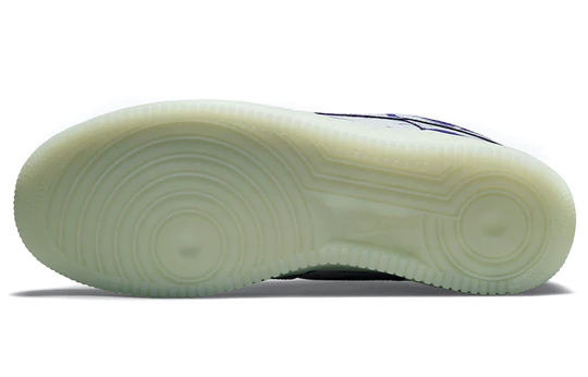 Air Force One Purple Skeleton