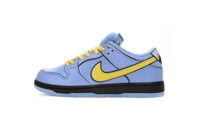 The Powerpuff Girls x Dunk Low Pro SB QS 'Bubbles' Reps Sneaker FZ8320-400 01
