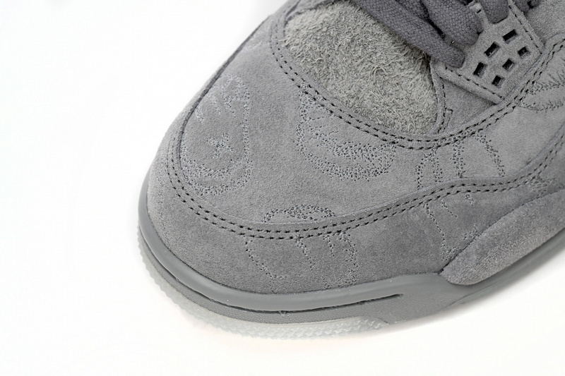 kaws air jordan 4 cool grey