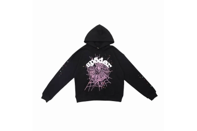 Sp5der Hoodie Black 01