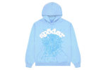 Sp5der Web Hoodie Sky Blue SS23