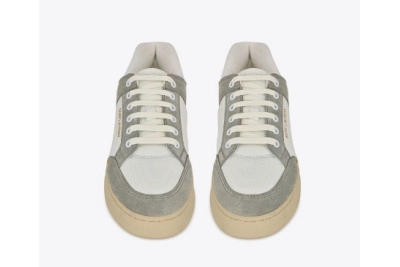 Sl/61 Sneakers In Leather And Suede Saint Lauren 02