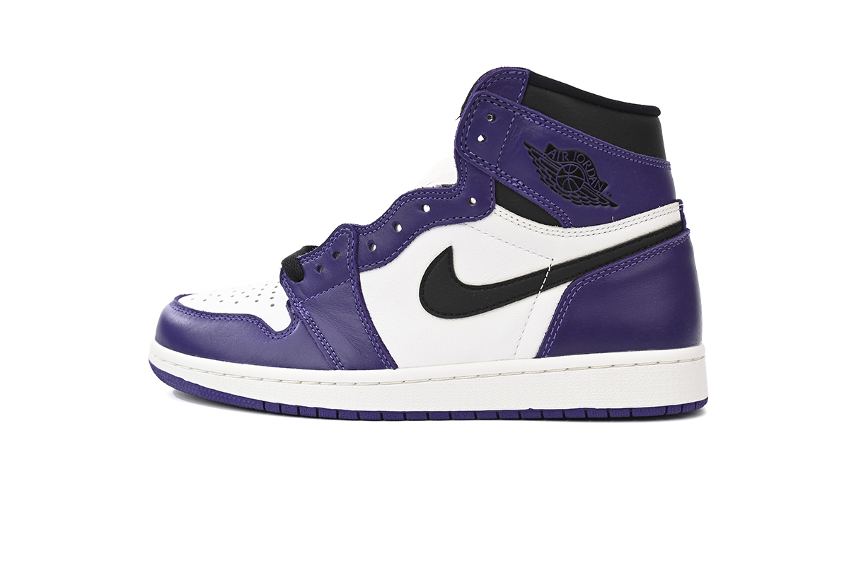 Retro 1 Purple And White