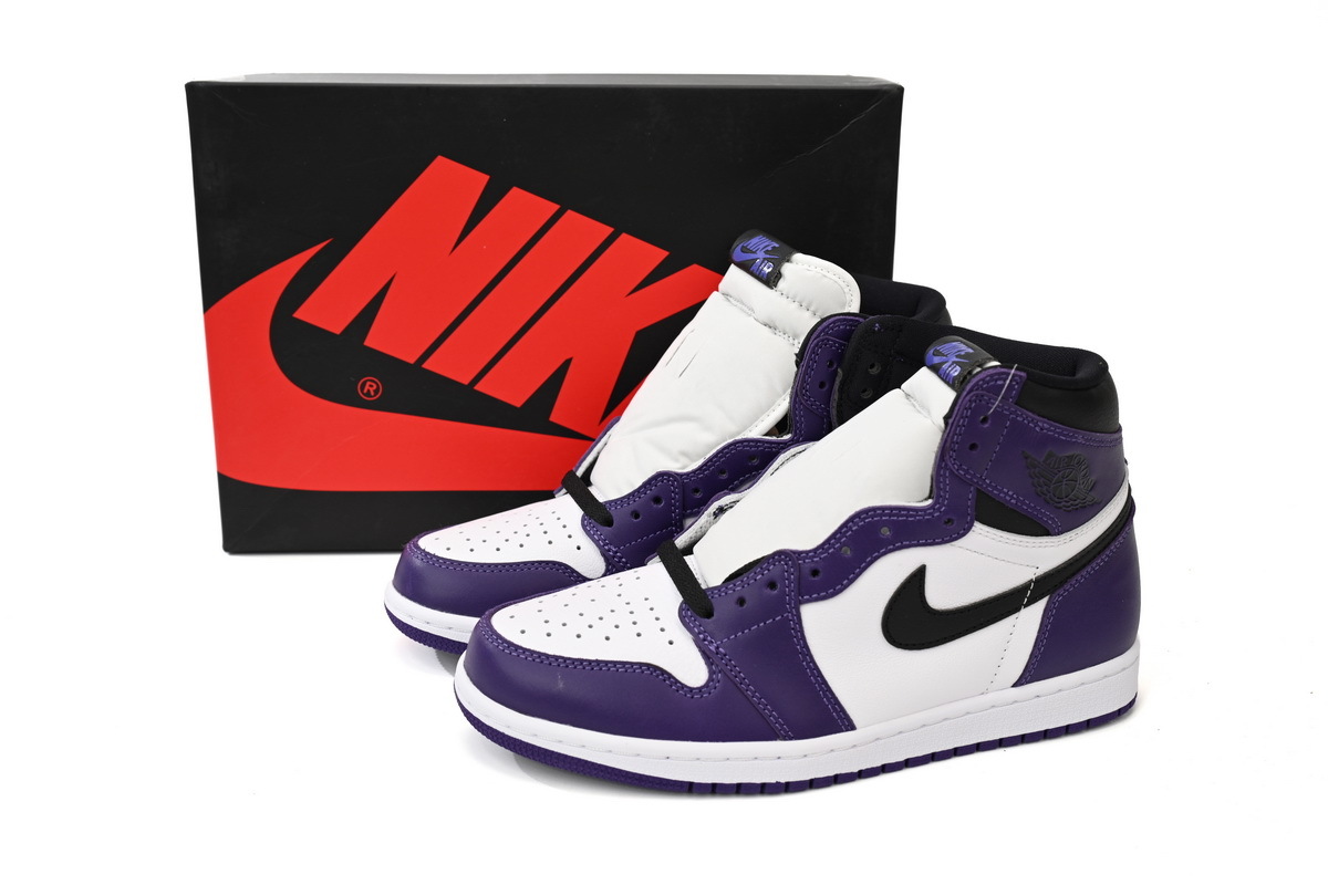 Jordan 1 High Purple White