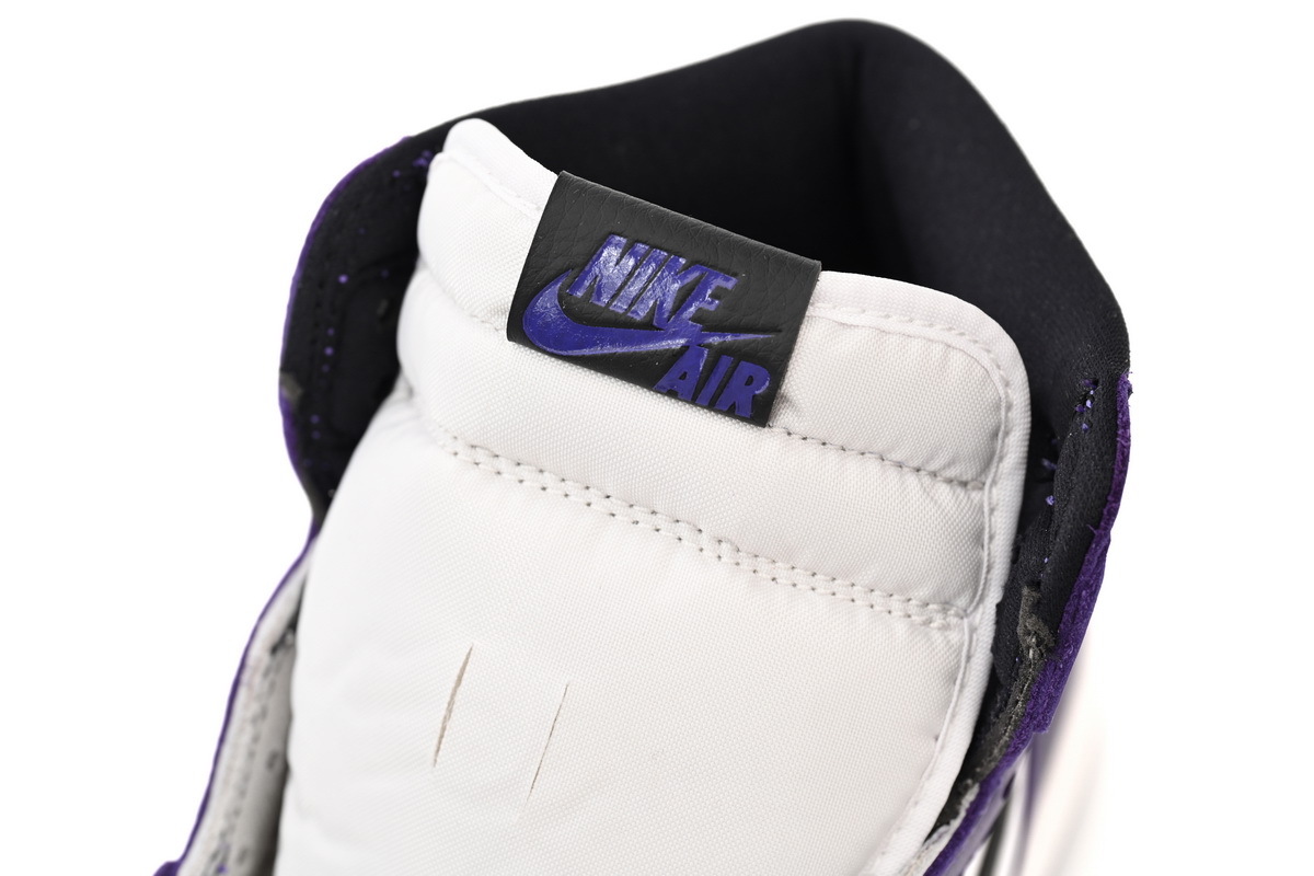 Jordan 1 High Court Purple White