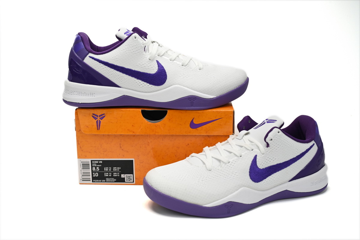 Rsnow Kobe 8 Protro Court Purple FQ3549-100