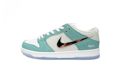 Rsnow April Skateboards x Nike SB Dunk Low FD2562-400 01
