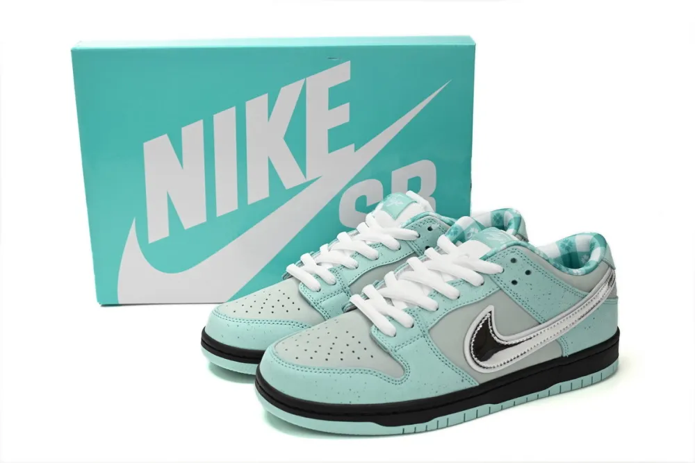 Rsnow CONCEPTS × Nike Dunk SB Low Tiffany Lobster BV1310-402