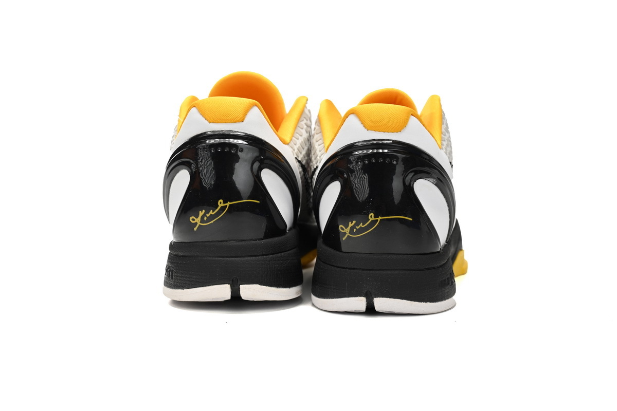 Kobe 6 Yellow White