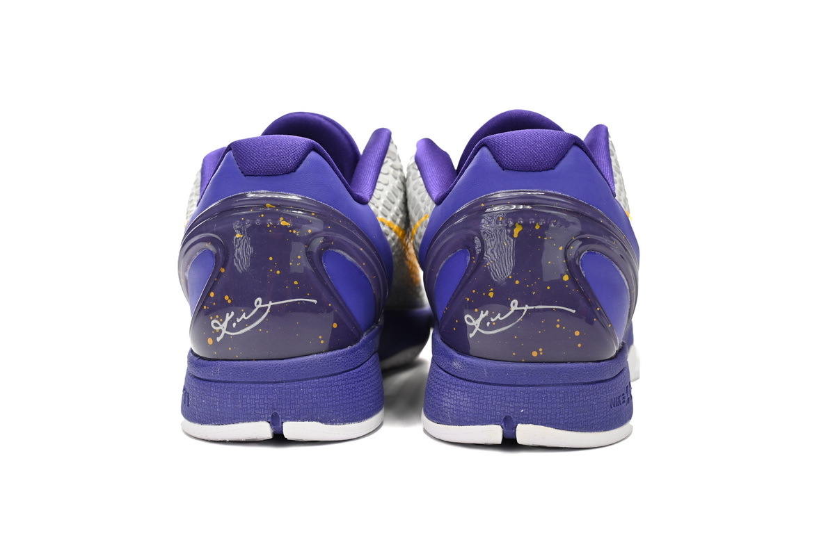 Rsnow Nike Kobe 6 Lakers Home 429659-104/CW2190-104