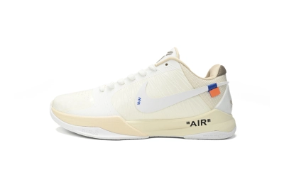 Rsnow Off White x Nike Zoom Kobe 5 'STY CUSTOM' DB4796-101 01
