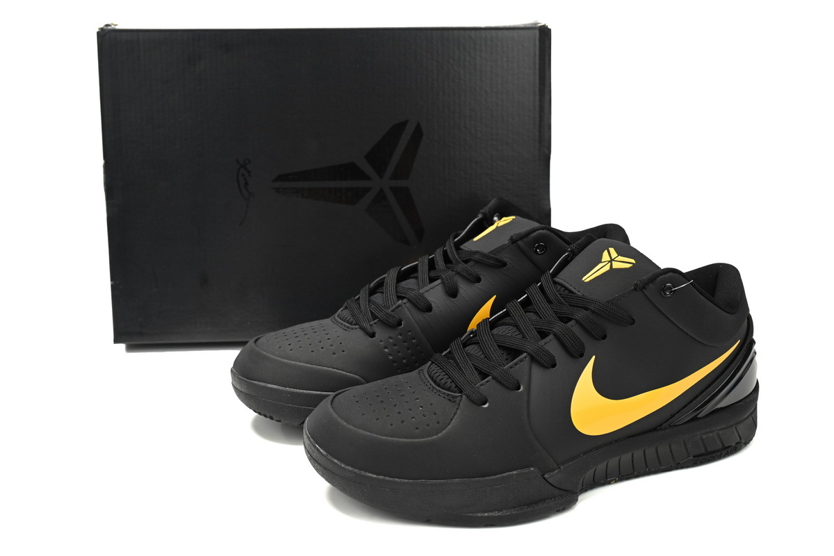 Rsnow Nike Kobe 4 Protro Black Gold FQ3544-001