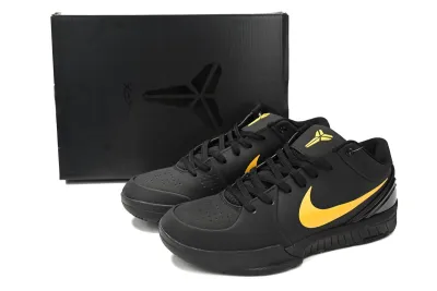 Rsnow Nike Kobe 4 Protro Black Gold FQ3544-001 02