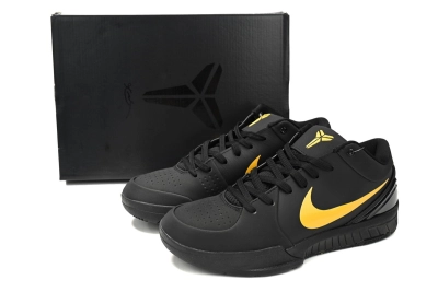 Rsnow Nike Kobe 4 Protro Black Gold FQ3544-001 02