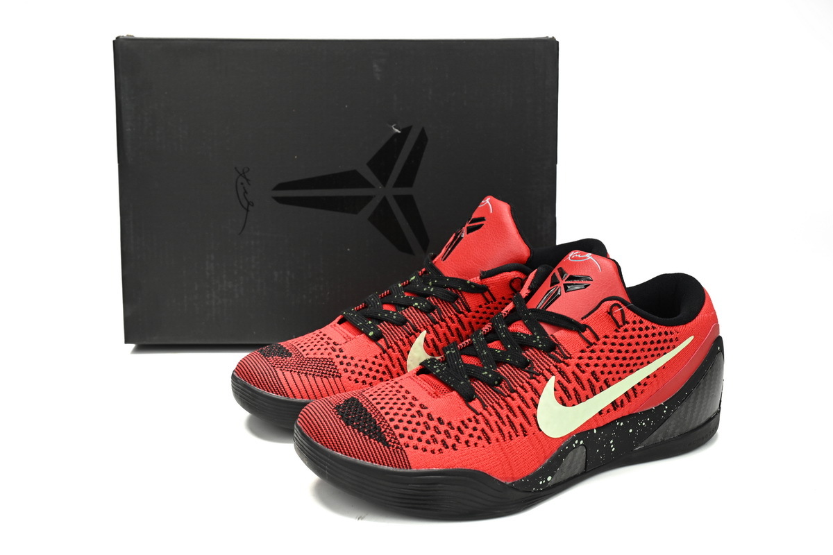 Kobe 9 Red Black