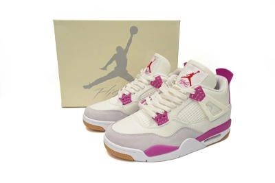 Rsnow Nike SB x Air Jordan 4 White Purple Grey DR5415-105 02