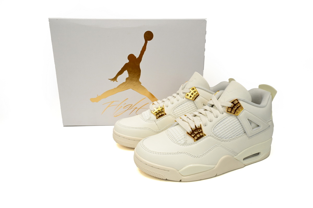 Rsnow Air Jordan 4 Metallic Gold AQ9129-170