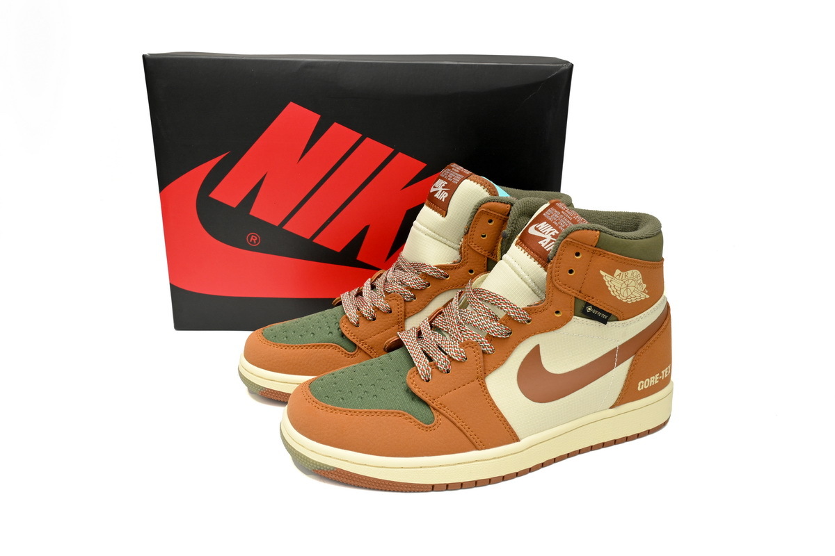 Rsnow Air Jordan 1 Element Gore-Tex Brown Olive DB2889-102