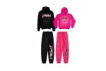 Rsnow Combo Sp5der P*NK V2 Hoodie And Sweatpan