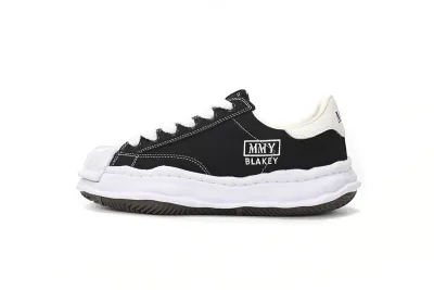 Rsnow Maison Mihara Yasuhiro Blakey OG Sole Canvas Low Black A08FW735 01