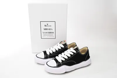 Rsnow Maison Mihara Yasuhiro Peterson OG Sole Canvas Low Black A01FW702 02
