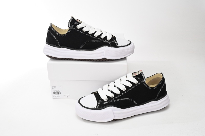 Rsnow Maison Mihara Yasuhiro Peterson OG Sole Canvas Low Black A01FW702