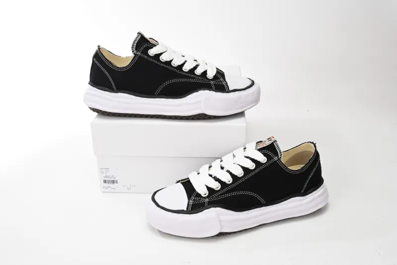 Rsnow Maison Mihara Yasuhiro Peterson OG Sole Canvas Low Black A01FW702