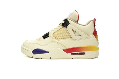 Rsnow J Balvin x Air Jordan 4 White Blue Red FN0344-901 01