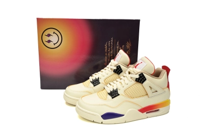 Rsnow J Balvin x Air Jordan 4 White Blue Red FN0344-901 02