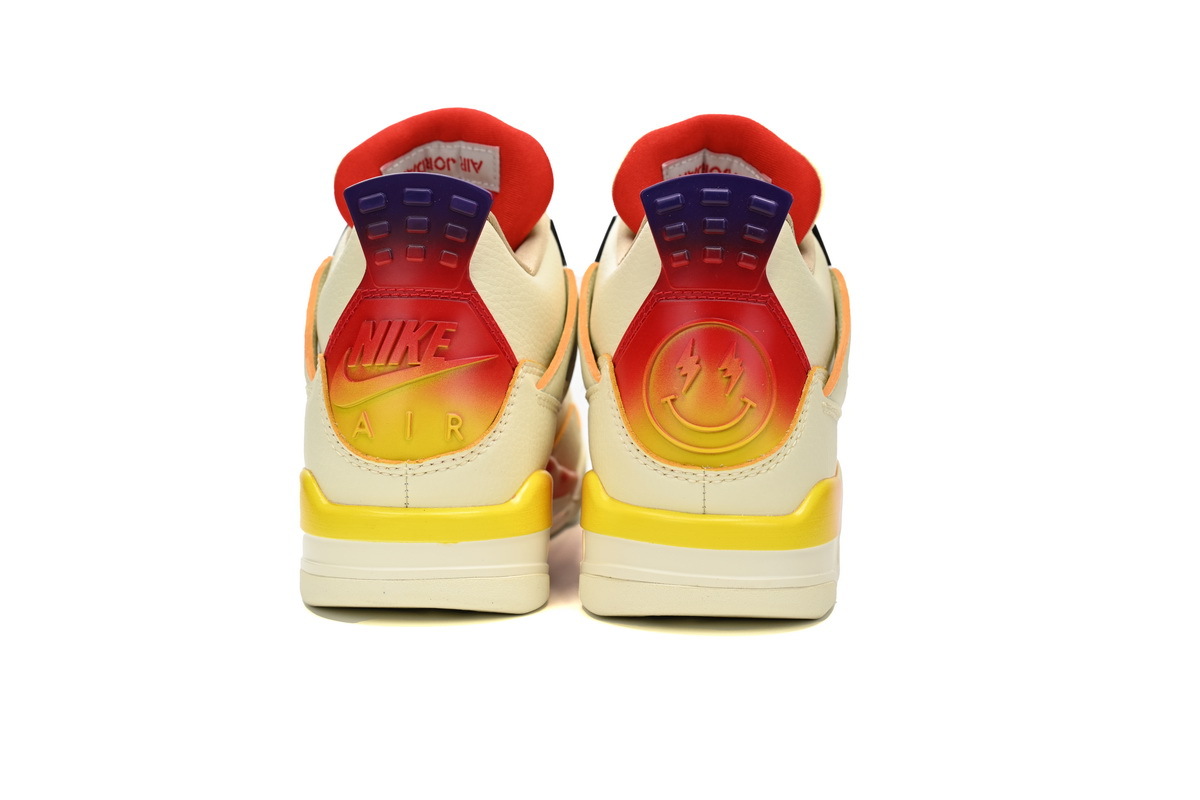 Rsnow J Balvin x Air Jordan 4 White Blue Red FN0344-901