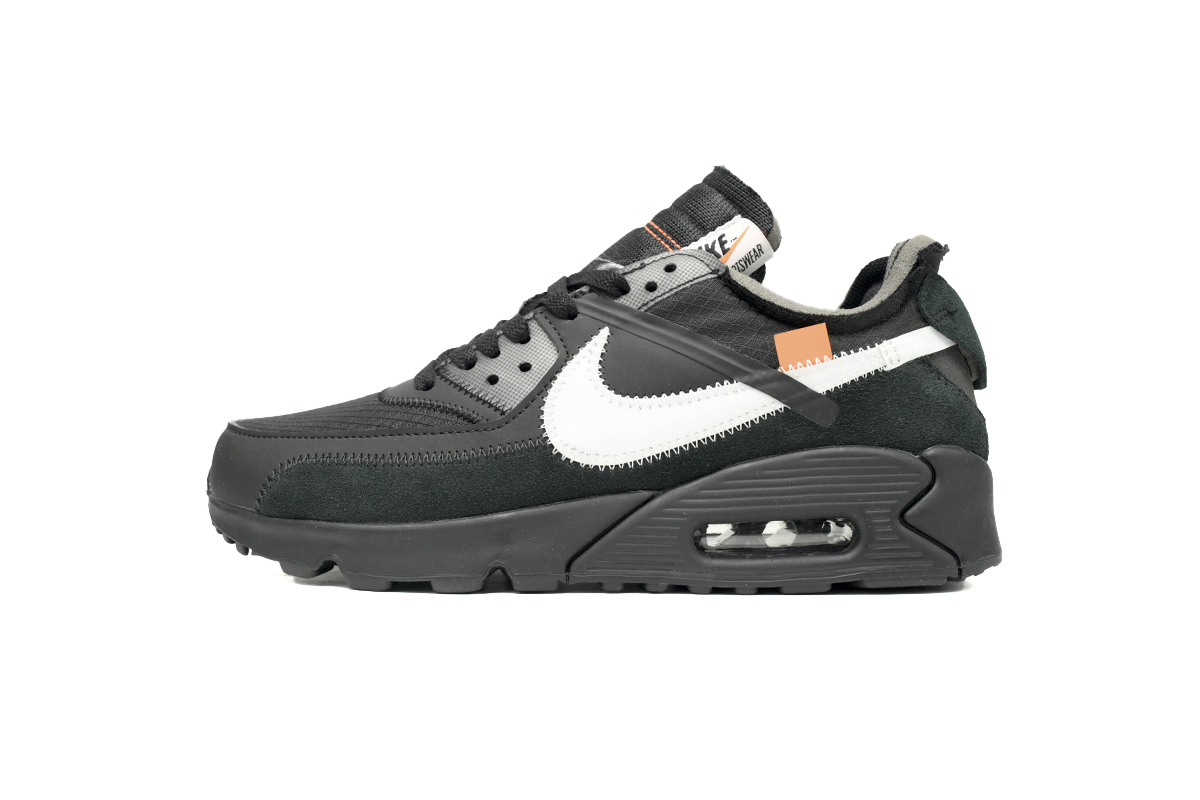 Off White x Nike Air Max 90 All Black AA7293-001