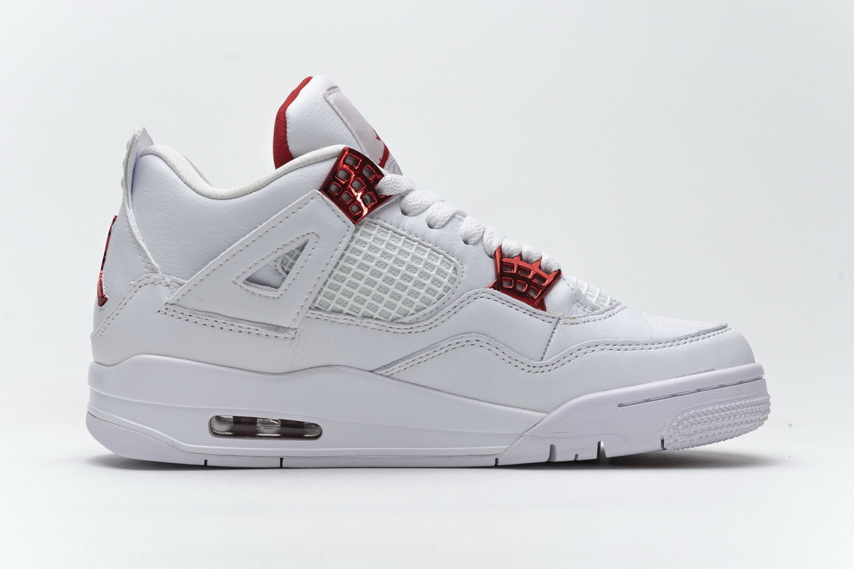 Jordan 4 Metallic Red Reps
